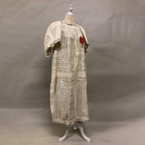 Accession #1980.037.002 - Newspaper Dress