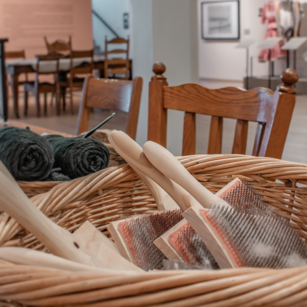 Wool carding brushes, essential tools in the wool-making process, are used to separate and straighten wool fibres, preparing them for spinning into yarn. This step ensures smooth, tangle-free fibres, making it easier to create quality yarn for crafting and textiles.