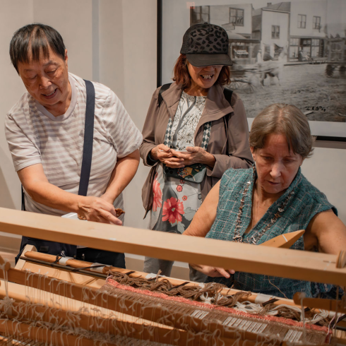 Common Thread opening ceremony at the Kamloops Museum and Archives